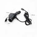2 PCS Car 3 In 1 Charger With Cigarette Lighter Dual USB Interface With USB Mobile Phone Charging...