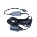 5V Turn 12V USB To Cigarette Lighter Socket Female Head Driving Recorder Mobile Power Cord, Speci...