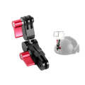 Aluminium Alloy 360 Degree Rotating Mount Adapter Adjustable Arm Connector for GoPro Hero11 Black...