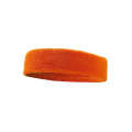 Enochle Sports Sweat-Absorbent Headband Combed Cotton Knitted Sweatband(Orange)