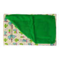 Gecko Lizard Reptile Sleeping Bag With Pillow Hamster Pet Sleeping Bag (Green)