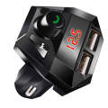 G18 Car Bluetooth Hands-Free MP3 Player Dual USB Bluetooth Charge FM Transmitter Bluetooth Receiv...