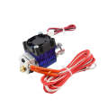 3D V6 Printer Extrusion Head Printer J-Head Hotend With Single Cooling Fan, Specification: Short ...