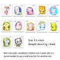 50 PCS Children Cartoon Animal Flower Arm Sticker Water Transfer Tattoo Sticker(W-076)