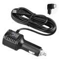 H519 Car Charger Driving Recorder Power Cord Dual USB With Display Charging Line, Specification: ...
