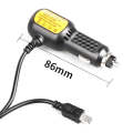 2 PCS H515 Car Charger Driving Recorder Power Cord Navigation With USB Port Cigarette Lighter Veh...