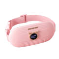 Girl Warm Palace Instrument Vibration Massage Hot Compress Warm Palace Belt(Pink)