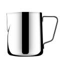 350ml  Inner Scale Pull Flower Cup Stainless Steel Milk Foam Cup Coffee Utensils