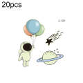 20 PCS Children Waterproof Space Luminous Tattoo Stickers(Ci-104)