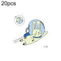 20 PCS Children Waterproof Space Luminous Tattoo Stickers(Ci-115)