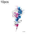 10pcs Waterproof Small Fresh Water Transfer Color Tattoo Stickers(RC-509)