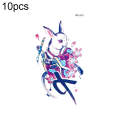 10pcs Waterproof Small Fresh Water Transfer Color Tattoo Stickers(RC-513)