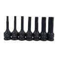 7 PCS / Set 3/8 Inch Pneumatic Pressure Batch Socket Set Tool, Specification: 7089 H Type