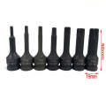7 PCS / Set 3/8 Inch Pneumatic Pressure Batch Socket Set Tool, Specification: 7089 H Type