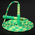 2 PCS 2.8m Children Bamboo Joint Skipping Rope, Style:(Soft Beads Green)