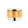 YK33258 Stainless Steel Double-Ended Coffee Cloth Dispenser, Size: 51mm(Golden Multilateral Type)