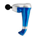USB Arm Shape Muscle Relaxation Fascia Gun(Blue)