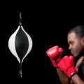 Pear-Shaped Suspended Boxing Training Ball(White Black)