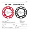 WEST BIKING YP0719274 53-39T Road Bike Crank Racing Double Disc(Black)