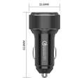 QIAKEY TM313 Dual Port Fast Charge Car Charger