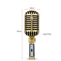 Vintage Style Stage Dynamic Microphone(GAM-FG02)