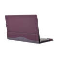 PU Leather Laptop Protection Sleeve For HP Spectre X360 15-EB(Wine Red)