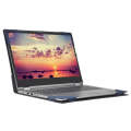 Laptop PU Leather Protective Case For Lenovo Yoga 520-14(Dark Gray)