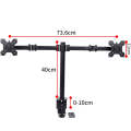 Desktop Lifting Monitor Stand Bracket Double Screen Table Clip