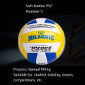 MILACHIC 0845 Volleyball For Student Exams Indoor Competition Volleyball(Blue Yellow 6910)