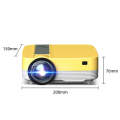 Z6 Home LED HD Smart Small Projector, CN Plug(WiFi Android Version)