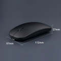 C7002 2400DPI 4 Keys Colorful Luminous Wireless Mouse, Color: Dual-modes White