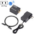 YP028 Bluetooth Digital To Analog Audio Converter, Specification: Host+US Plug Power Adapter+Fibe...
