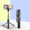 L03S Bluetooth Fill Light Tripod Integrated Selfie Stick(Black)