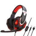 Soyto G10 Gaming Computer Headset For PS4 (Black Red)