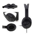 Soyto SY493MV Gaming Computer Teaching Office Mute Headset(Black)