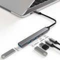 U5 Type-C Extender USB3.0 Splitter Multi-Port Expansion Dock, Number of interfaces: 5 in 1 (USB)