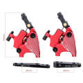 1 Pair IIIPRO Flat Mount Road Calipers Bilateral Brakes(Gold)