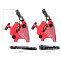 1 Pair IIIPRO Flat Mount Road Calipers Bilateral Brakes(Red)