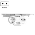 HHT610 Expansion Plug Adapter, EU Plug, Specification: With Tray No Light(White)