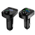 HY82 Car MP3 Bluetooth Receiver Dual USB Car Charger, Specification: Regular Version