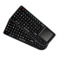 A8 Bluetooth Touch Backlit Mechanical Wireless Keyboard(White Light English Version)