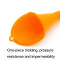 10 PCS Car Hands-Free Plastic Refueling Funnel(Orange)