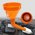 10 PCS CY12 Free Handband Filter Plastic Funnel(Orange)