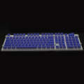 Pudding Double-layer Two-color 108-key Mechanical Translucent Keycap(Dark Blue)