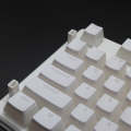 Pudding Double-layer Two-color 108-key Mechanical Translucent Keycap(Lemon Yellow)