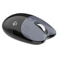 M3 3 Keys Cute Silent Laptop Wireless Mouse, Spec: Bluetooth Wireless Version (Gray Black)