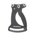 MEROCA Bicycle Ring Calibration Tool Spoke Tension Tube Wheel Set Steel Wire, Color: Black