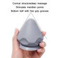 Suction Cup Type Silicone Muscle Membrane Muscle Massage Ball(Grey)