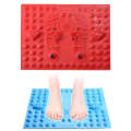 Fitness Toe Pressing Board Foot Magnetic Therapy Massage Pad(Red)