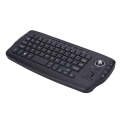 E30  2.4G 1200 DPI 94 Keys Mouse Keyboard Set Trackball Mini Wireless Keyboard(Black)